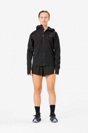 NNormal Active Warm Jacket Mustat | KWFHXAM-82