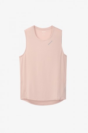 NNormal Race Tank Dusty Pinkki | USXZNGV-74
