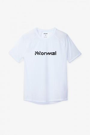 NNormal Race T-shirt NN Valkoinen | RYNMUHI-67