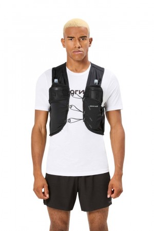 NNormal Race vest 5l Mustat | TQKXPAJ-30